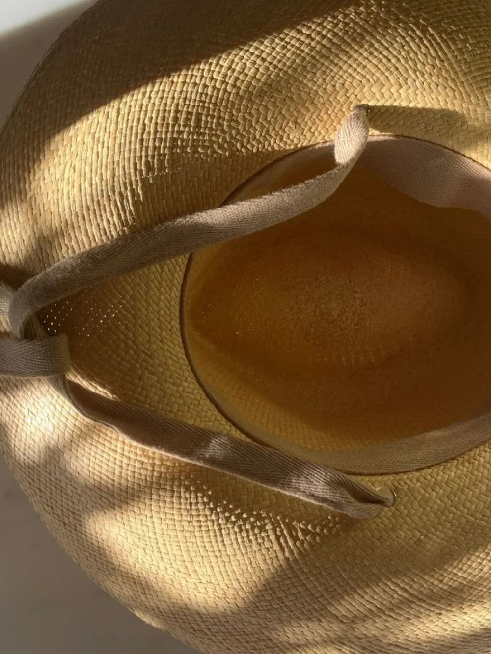Banana Republic Wide-Brim Straw Sun Hat in Natural Tan